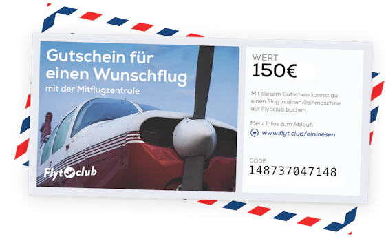 Gutscheine für die Mitflugzentrale